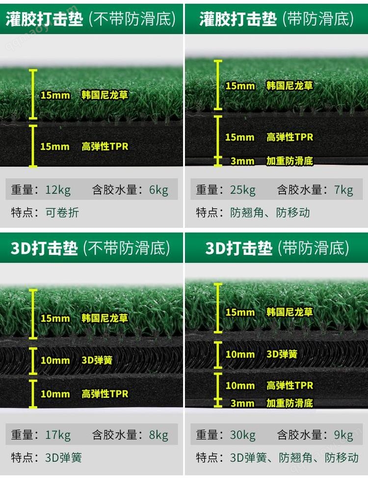 高爾夫打擊墊PGM DJD007 為專業練習與教學量身定制的工廠批發精品